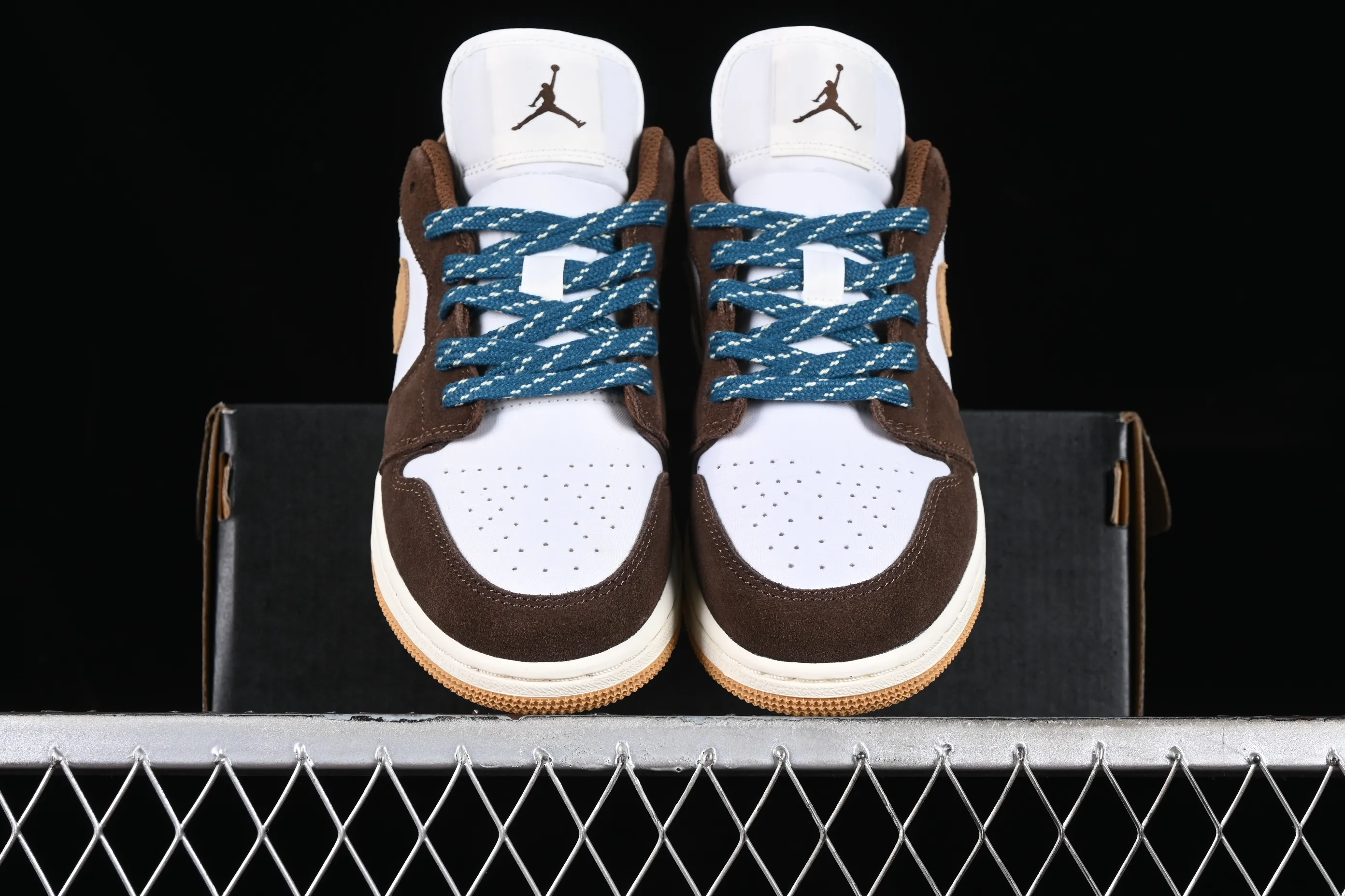 All categories Air Jordan Jordan series basketball shoes Air Jordan 1 Low G version pure original Air Jordan 1 Low "Cacao Wow" AJ1 Joe 1 Mocha color low-top cultural casual sneakers FB2216-200